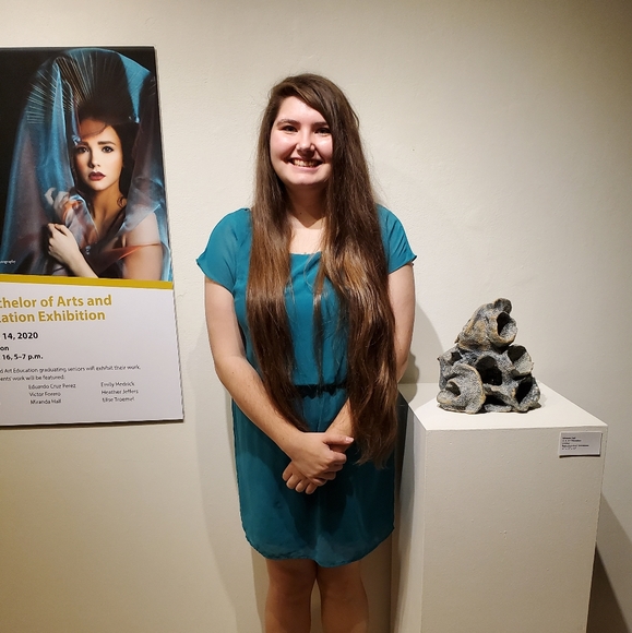 Teal City Triangles Dress and Necklace Set - Picture 7 of 7